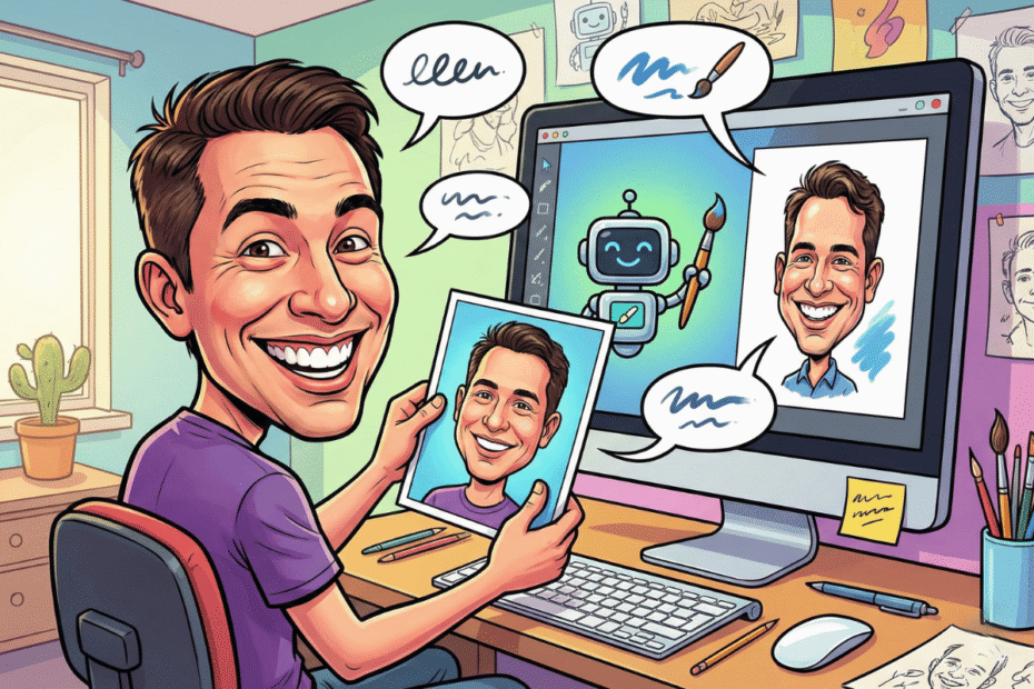 Como criar caricaturas no ChatGPT, Gadget Garimpo Acessorios de tecnologia