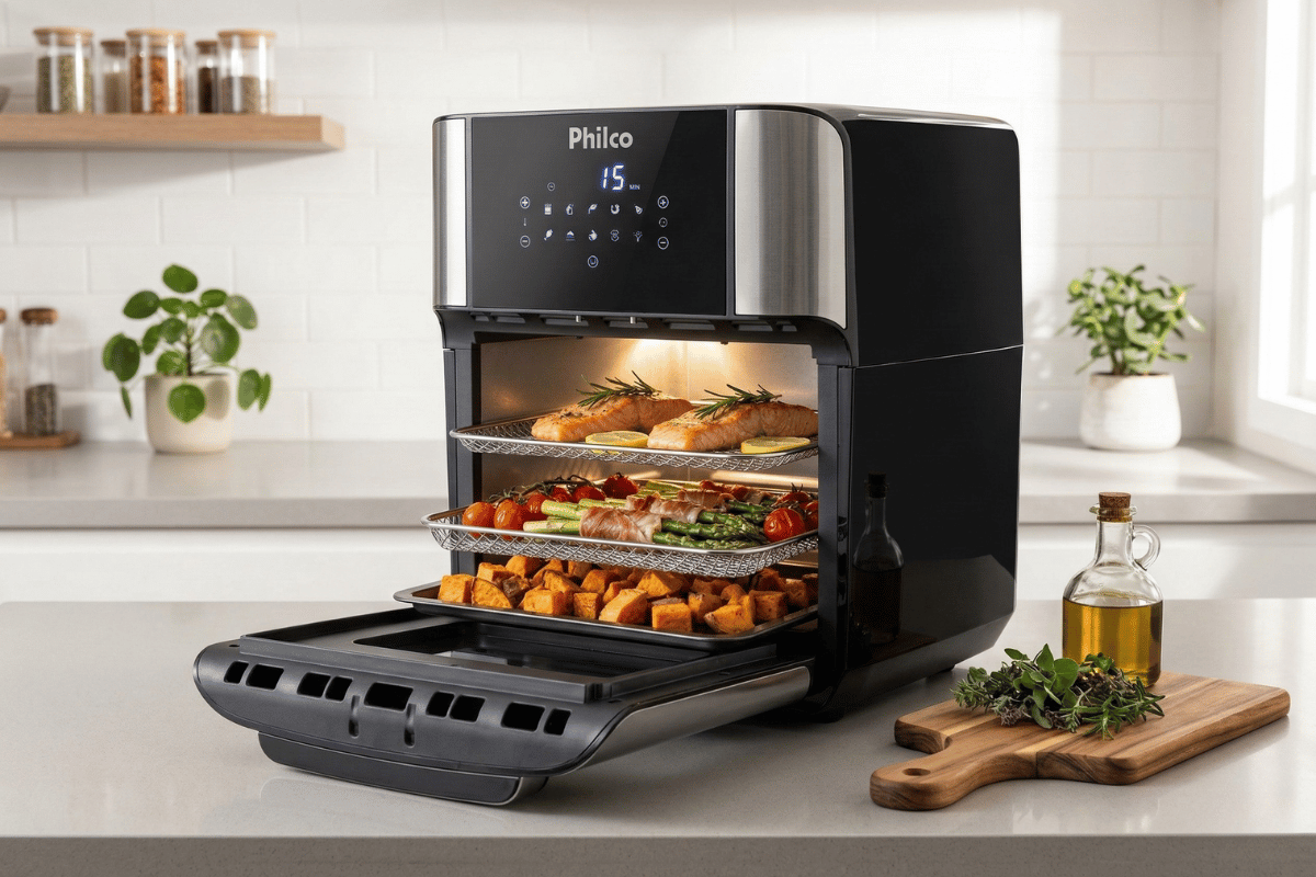 Como pagar apenas 407 reais na air fryer grandona da Philco, Gadget Garimpo Acessorios de tecnologia