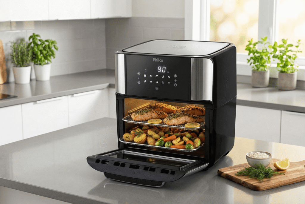 O que torna a air fryer grandona da Philco especial, Gadget Garimpo Acessorios de tecnologia